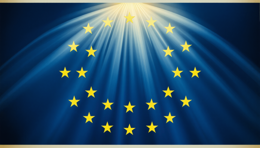 descubra o significado das 12 estrelas na bandeira europeia e por que esse número foi escolhido para representar a união e harmonia entre os países da europa.